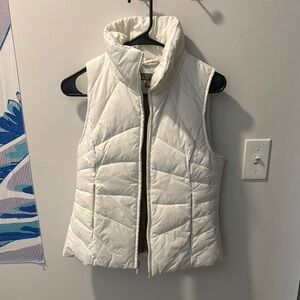 White Puffer Vest